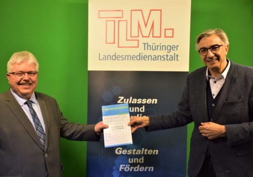 Foto (TLM) v. l.: Dr. Kurt Herzberg, Jochen Fasco